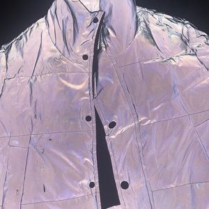 Fashion nova reflective jacket